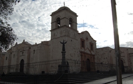 Iglesia de San Francisco, Arequipa, Peru Iglesia de San Francisco in Arequipa, Peru
