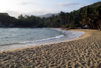 Cabo beach Cabo Beach in Parque Nacional Tayrona